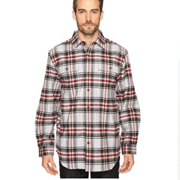 Carhartt Men's Hubbard Plaid Shirt Shadow Button-up Shirt XL - Picture 1 of 7